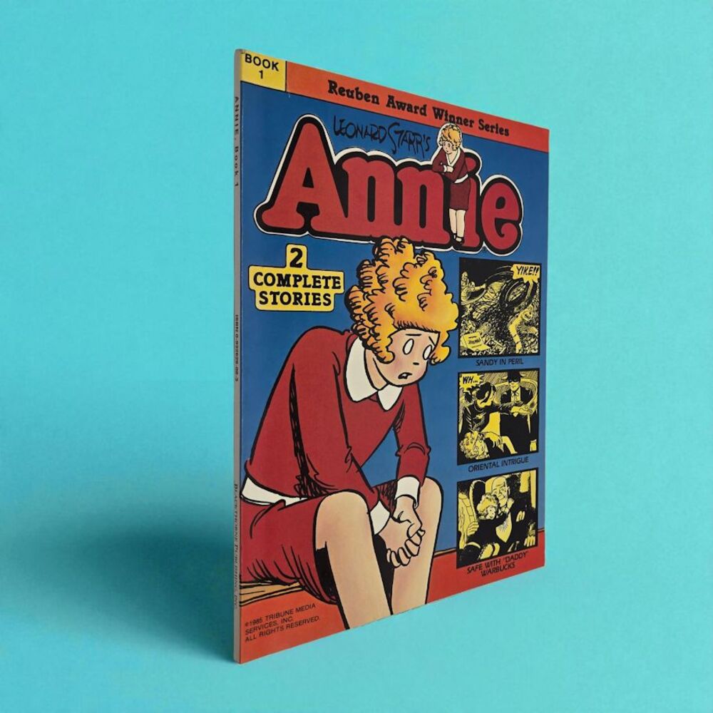 1985 Leonard Starr's Annie Book 1 - Vintage Graphic Novel - 2 Complete Stories
